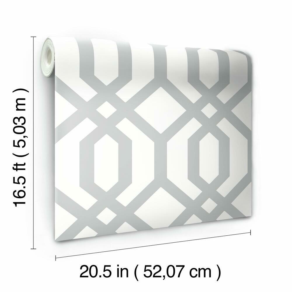 Gazebo Lattice Peel and Stick Wallpaper Peel and Stick Wallpaper RoomMates   