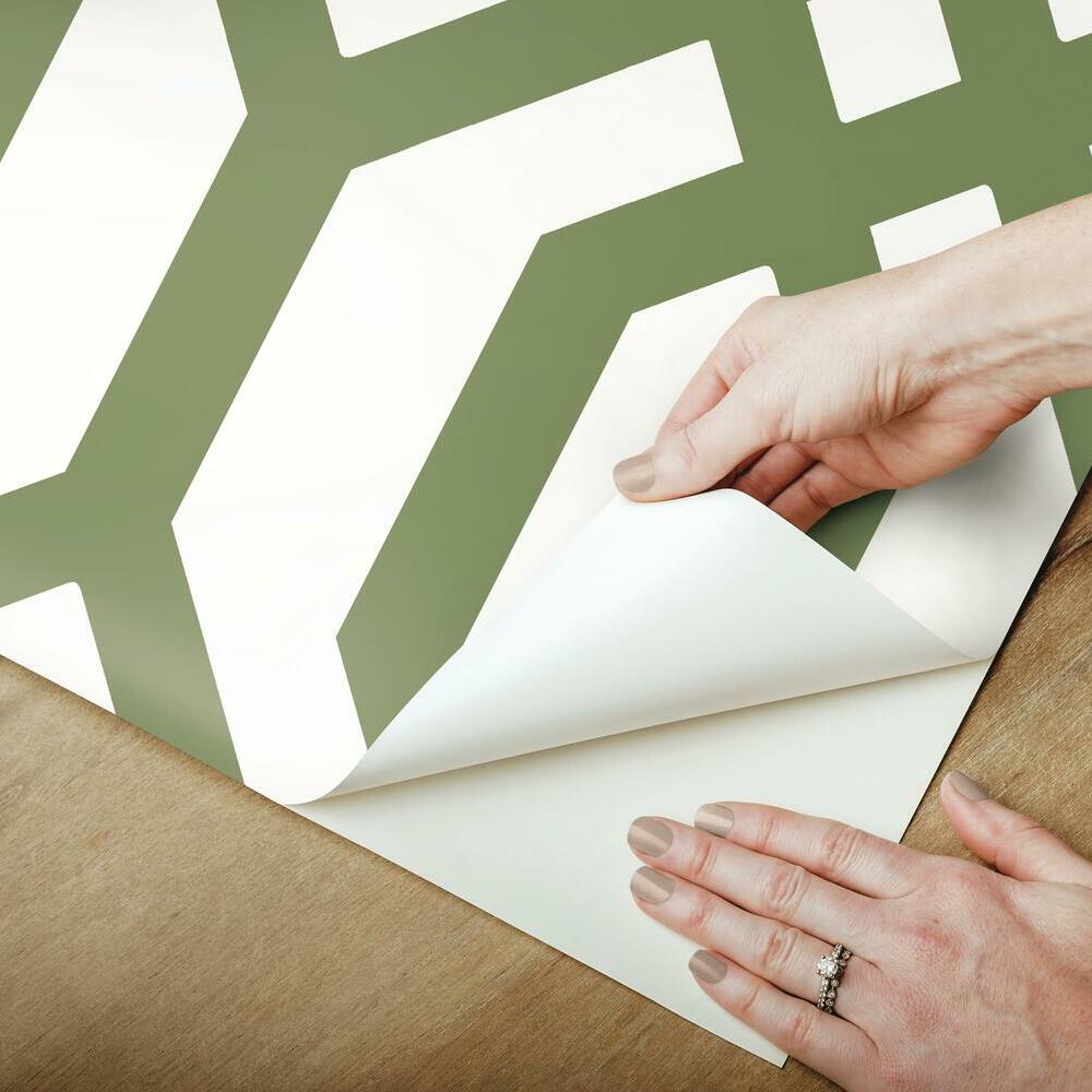 Gazebo Lattice Peel and Stick Wallpaper Peel and Stick Wallpaper RoomMates   
