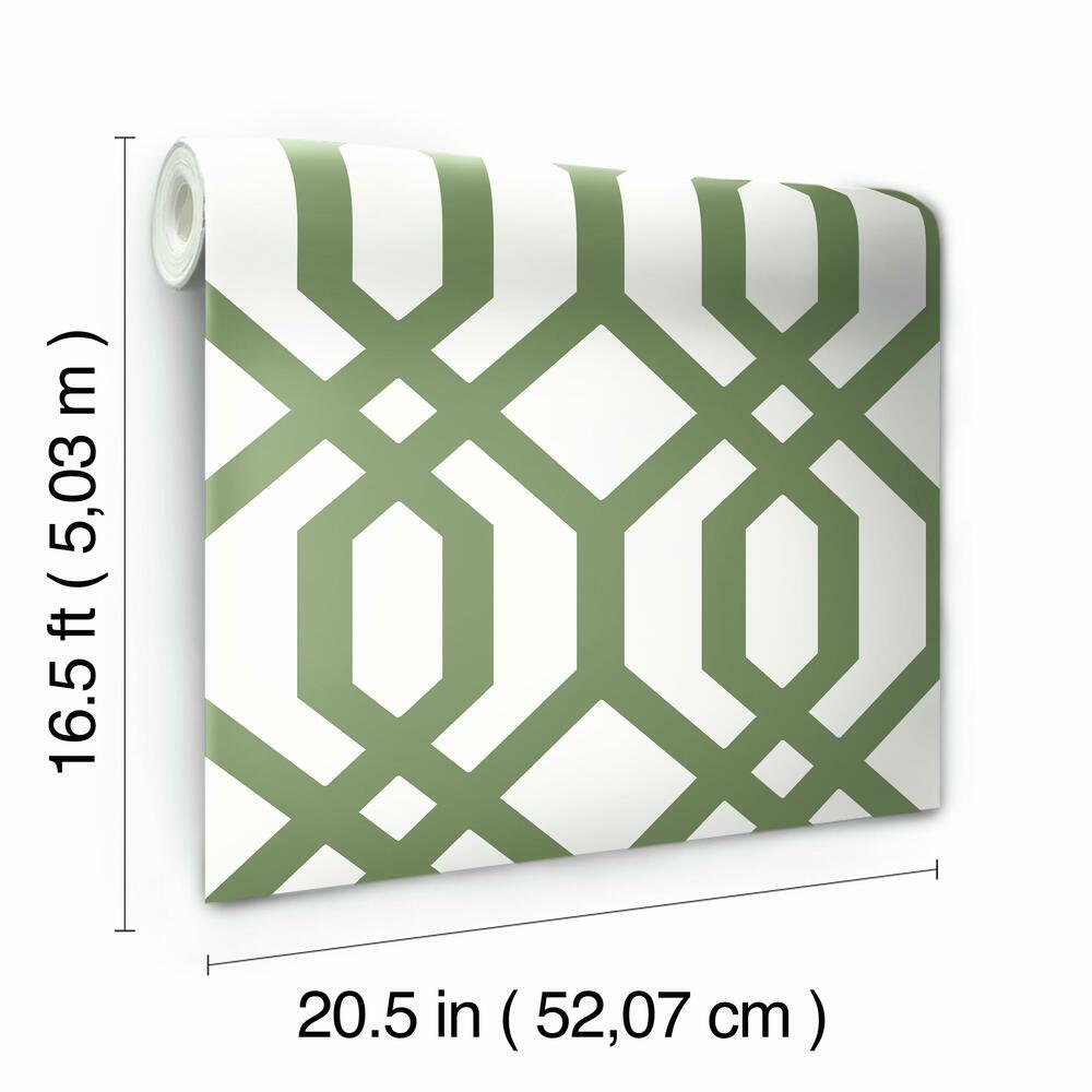 Gazebo Lattice Peel and Stick Wallpaper Peel and Stick Wallpaper RoomMates   