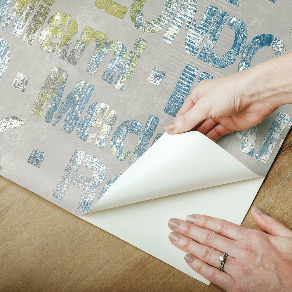 Cities of the World Peel and Stick Wallpaper Peel and Stick Wallpaper RoomMates   