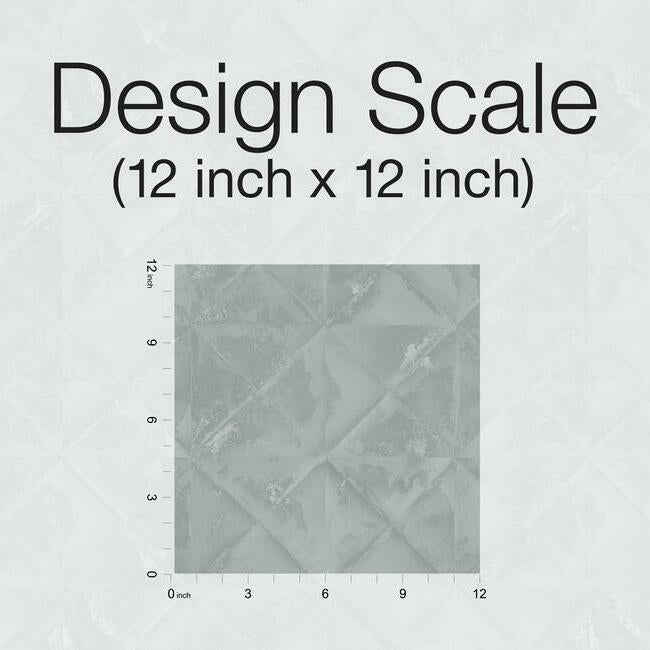 Reclaimed Tin Diamond Peel and Stick Wallpaper Peel and Stick Wallpaper RoomMates   
