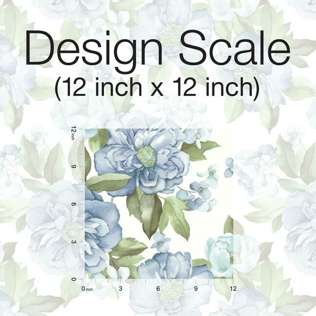 Watercolor Floral Bouquet Peel & Stick Wallpaper Peel and Stick Wallpaper RoomMates   