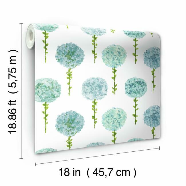Mum Floral Peel & Stick Wallpaper Peel and Stick Wallpaper RoomMates   
