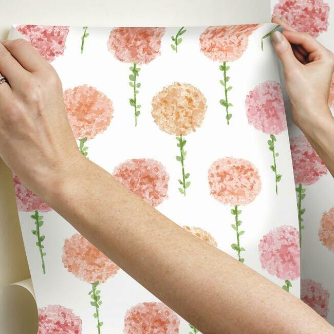 Mum Floral Peel & Stick Wallpaper Peel and Stick Wallpaper RoomMates   