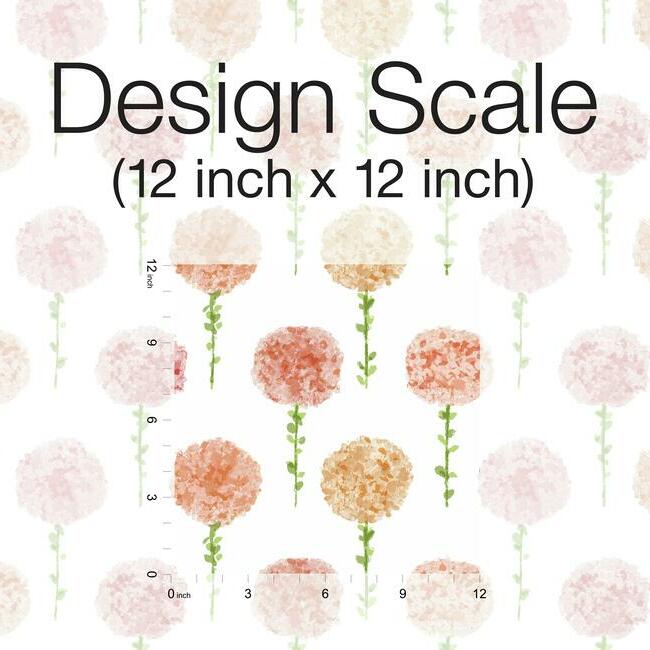 Mum Floral Peel & Stick Wallpaper Peel and Stick Wallpaper RoomMates   