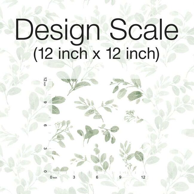 Lisa Audit Dancing Leaves Peel & Stick Wallpaper Peel and Stick Wallpaper RoomMates   