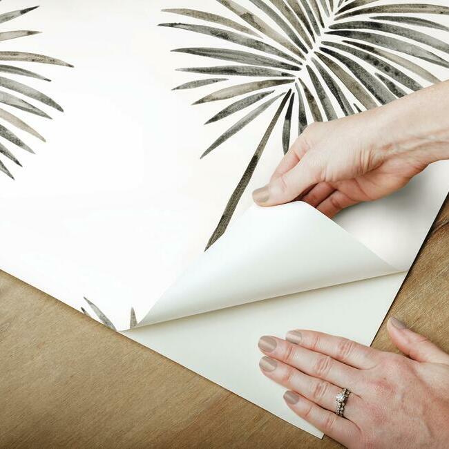 Cat Coquillette Fun Fronds Peel & Stick Wallpaper Peel and Stick Wallpaper RoomMates   