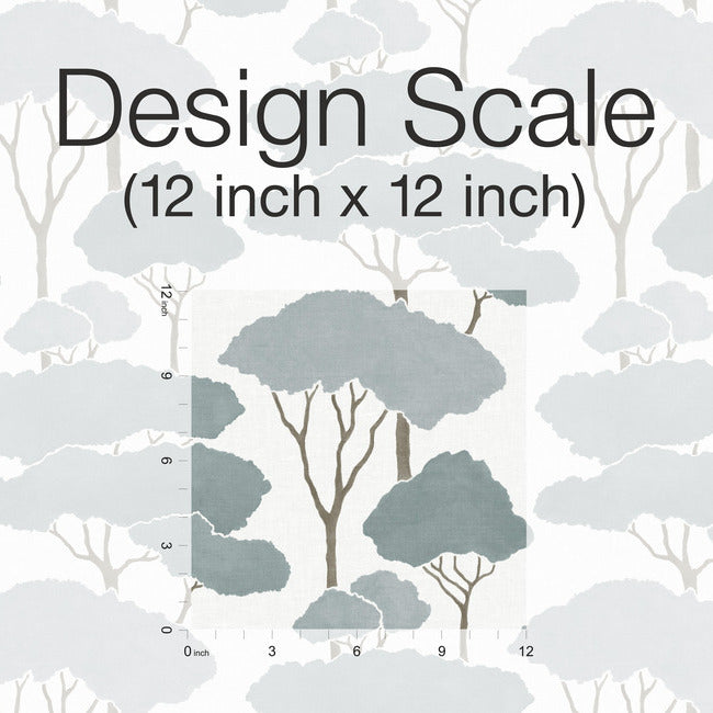 Umbrella Pines Peel & Stick Wallpaper Peel and Stick Wallpaper RoomMates   