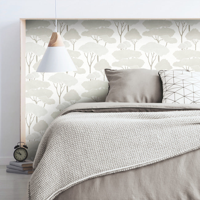 Umbrella Pines Peel & Stick Wallpaper Peel and Stick Wallpaper RoomMates   