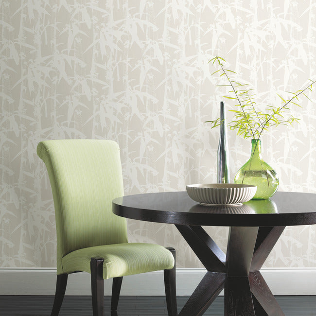Modern Bamboo Peel & Stick Wallpaper Peel and Stick Wallpaper RoomMates   
