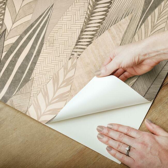 Fern & Feathers Peel and Stick Wallpaper Peel and Stick Wallpaper RoomMates   