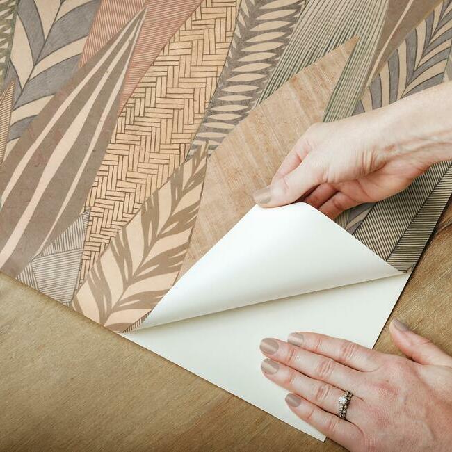Fern & Feathers Peel and Stick Wallpaper Peel and Stick Wallpaper RoomMates   