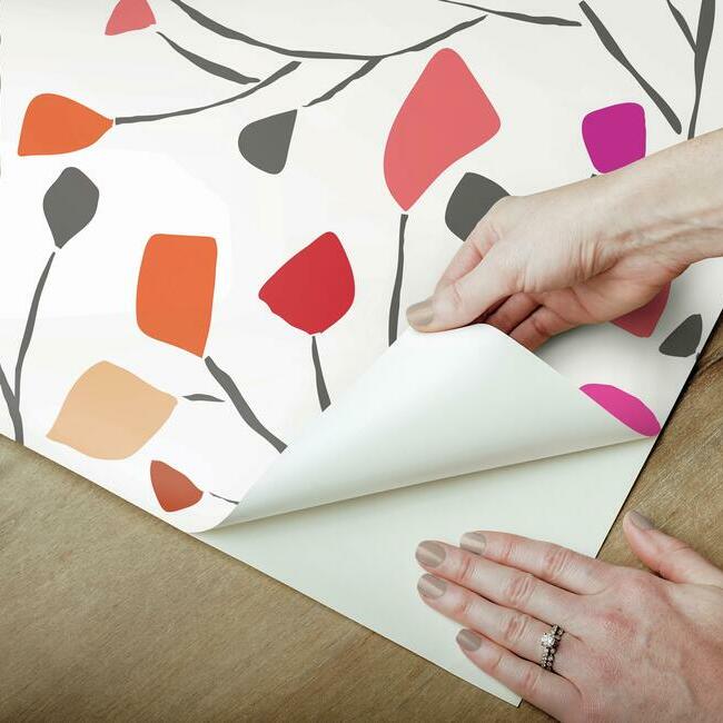Jane Dixon Terrazzo Branch Peel and Stick Wallpaper Peel and Stick Wallpaper RoomMates   