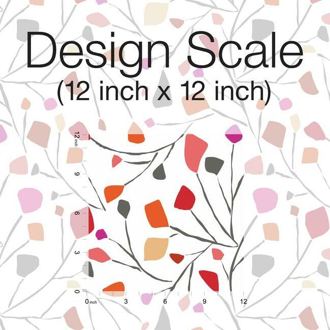 Jane Dixon Terrazzo Branch Peel and Stick Wallpaper Peel and Stick Wallpaper RoomMates   