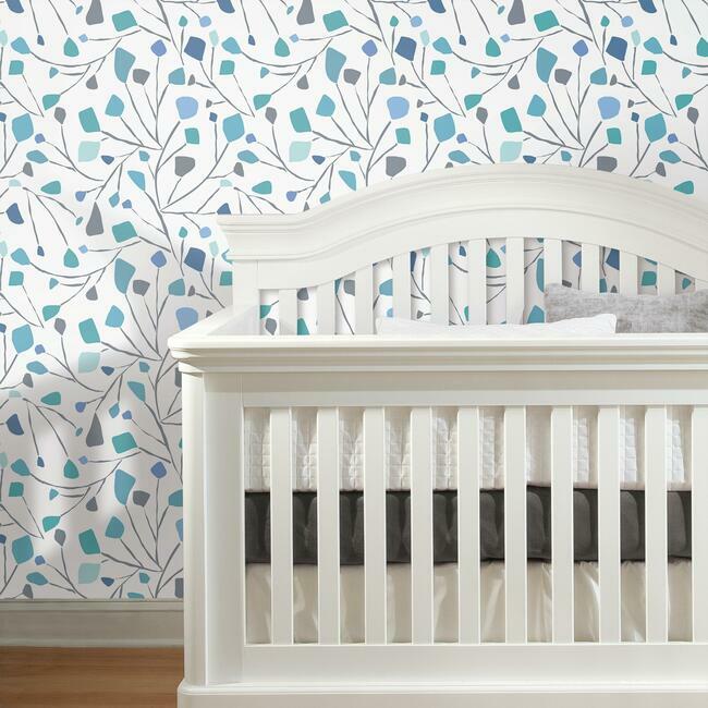Jane Dixon Terrazzo Branch Peel and Stick Wallpaper Peel and Stick Wallpaper RoomMates   