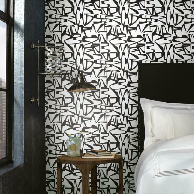 Jane Dixon Enigmatic Peel & Stick Wallpaper Peel and Stick Wallpaper RoomMates   