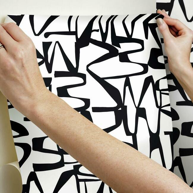 Jane Dixon Enigmatic Peel & Stick Wallpaper Peel and Stick Wallpaper RoomMates   
