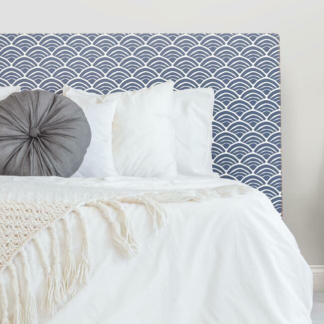 Jane Dixon Coastal Scallop Peel & Stick Wallpaper Peel and Stick Wallpaper RoomMates   