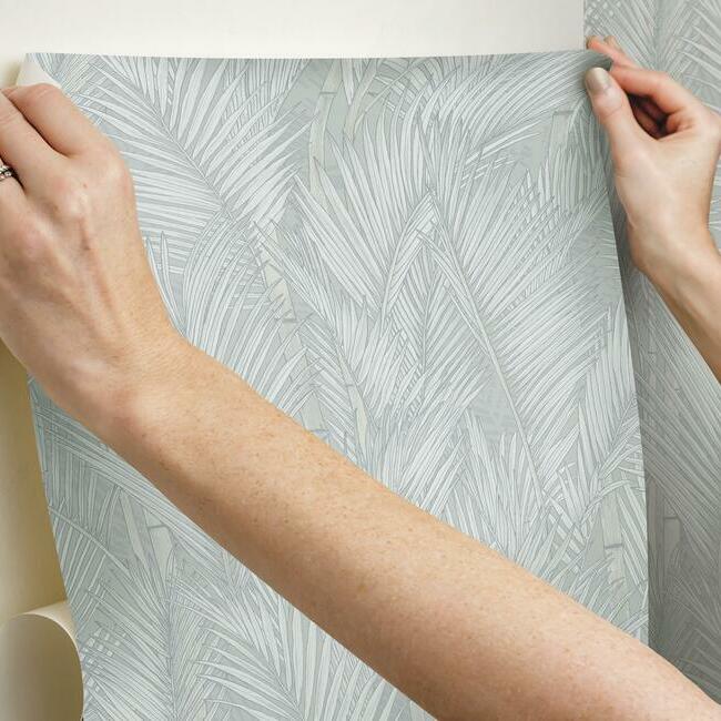 Swaying Fronds Peel & Stick Wallpaper Peel and Stick Wallpaper RoomMates   
