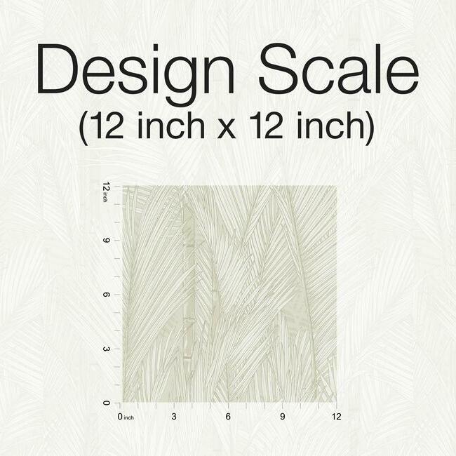 Swaying Fronds Peel & Stick Wallpaper Peel and Stick Wallpaper RoomMates   