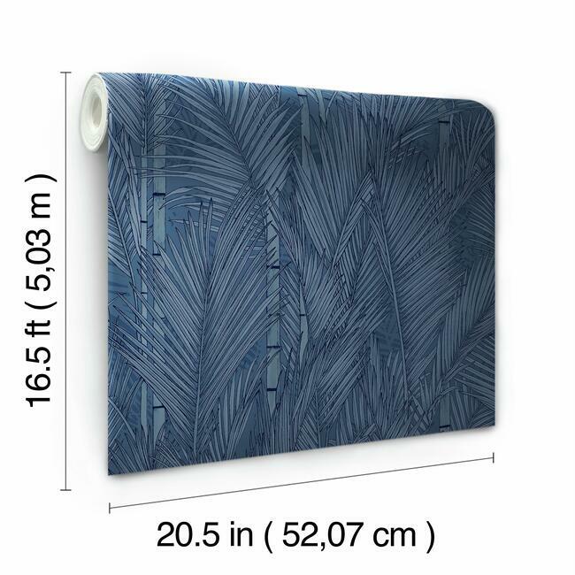 Swaying Fronds Peel & Stick Wallpaper Peel and Stick Wallpaper RoomMates   