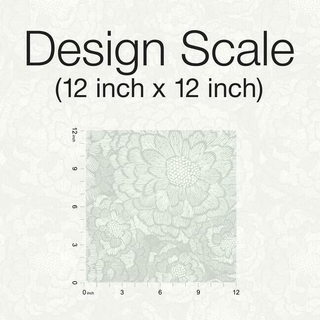 Zen Dahlia Peel and Stick Wallpaper Peel and Stick Wallpaper RoomMates   
