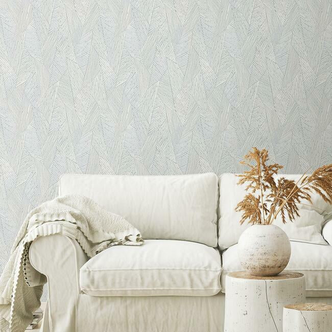 Woven Reed Stitch Peel & Stick Wallpaper Peel and Stick Wallpaper RoomMates   
