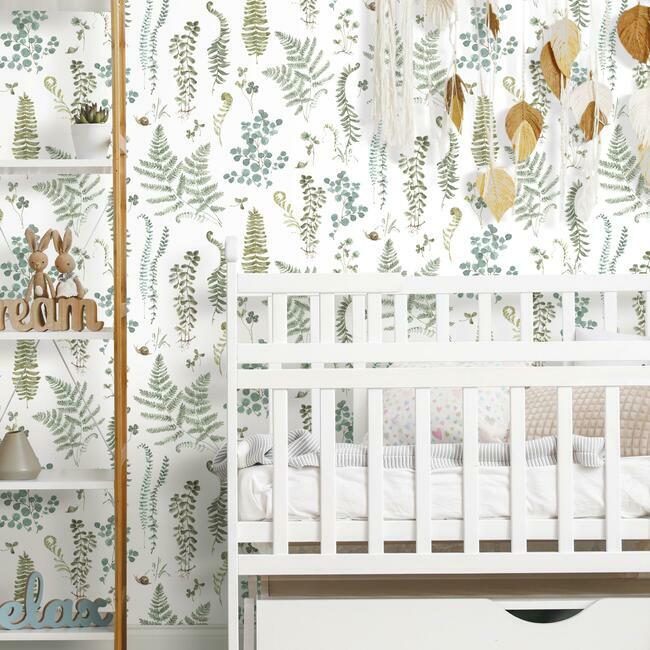 Lisa Audit Fern Study Peel & Stick Wallpaper Peel and Stick Wallpaper RoomMates   
