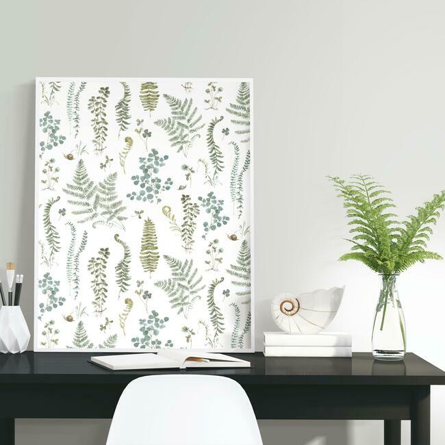 Lisa Audit Fern Study Peel & Stick Wallpaper Peel and Stick Wallpaper RoomMates   