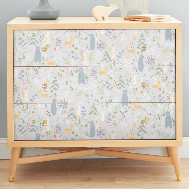 Spring Forest Pals Peel & Stick Wallpaper Peel and Stick Wallpaper RoomMates   