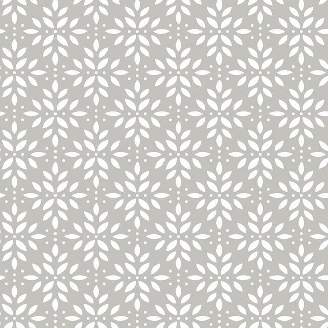 Rose Lindo Agave Peel & Stick Wallpaper Peel and Stick Wallpaper RoomMates Roll Taupe 