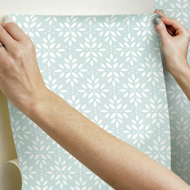 Rose Lindo Agave Peel & Stick Wallpaper Peel and Stick Wallpaper RoomMates   