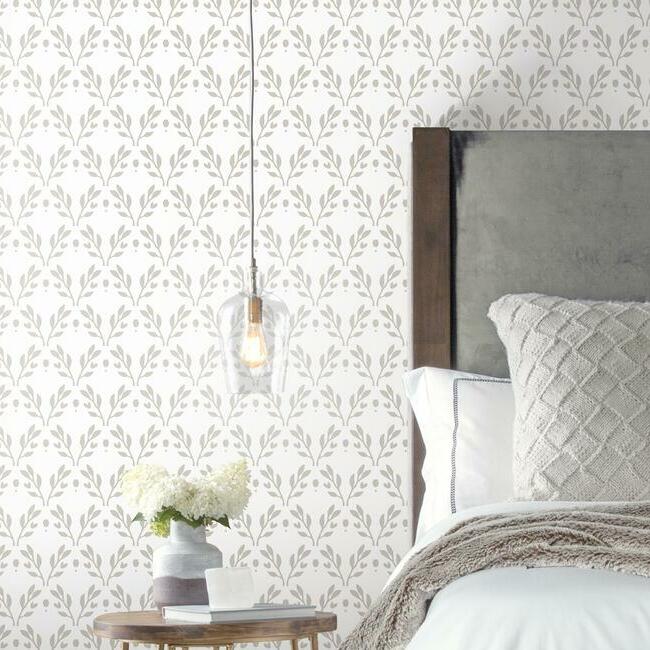 Rose Lindo Dawn Peel & Stick Wallpaper Peel and Stick Wallpaper RoomMates   