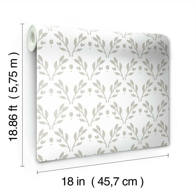 Rose Lindo Dawn Peel & Stick Wallpaper Peel and Stick Wallpaper RoomMates   