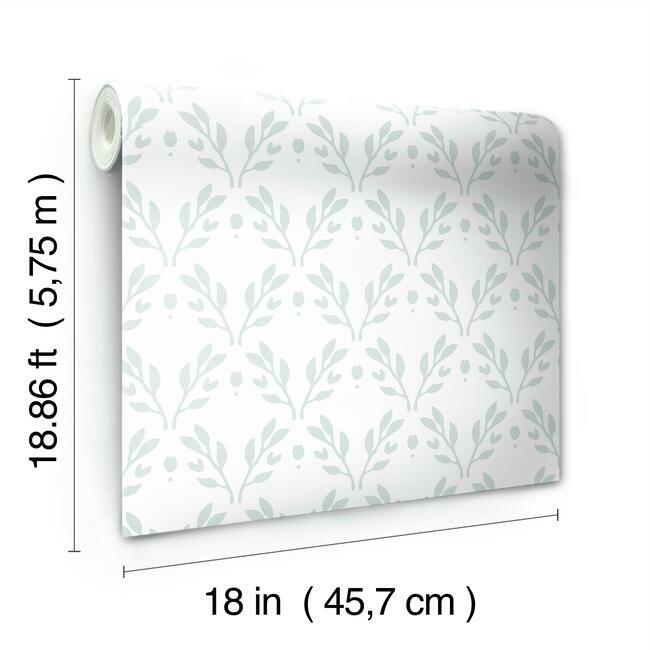 Rose Lindo Dawn Peel & Stick Wallpaper Peel and Stick Wallpaper RoomMates   