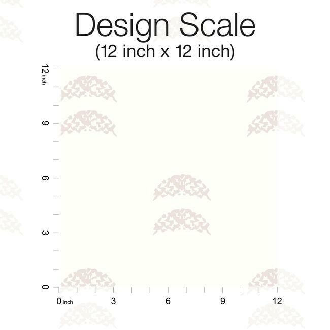 Rose Lindo Half Moon Peel & Stick Wallpaper Peel and Stick Wallpaper RoomMates   
