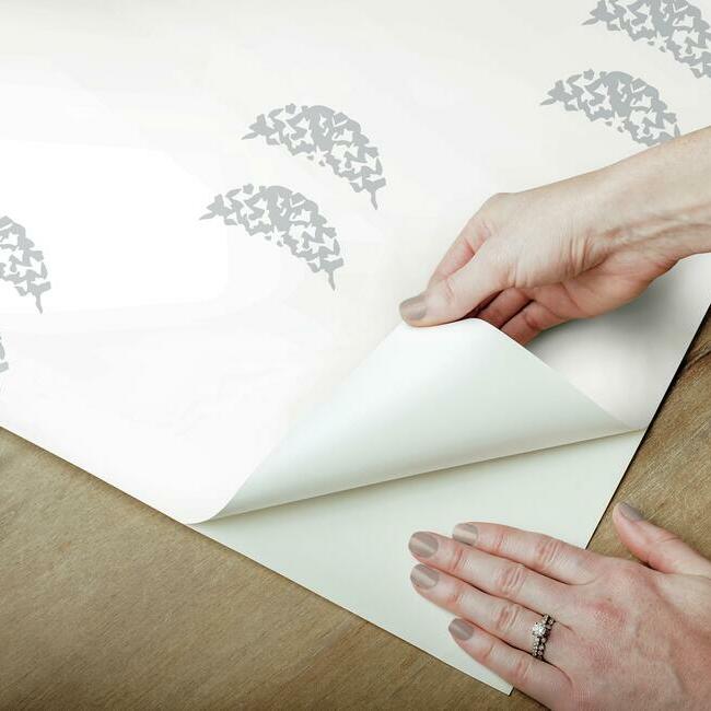 Rose Lindo Half Moon Peel & Stick Wallpaper Peel and Stick Wallpaper RoomMates   