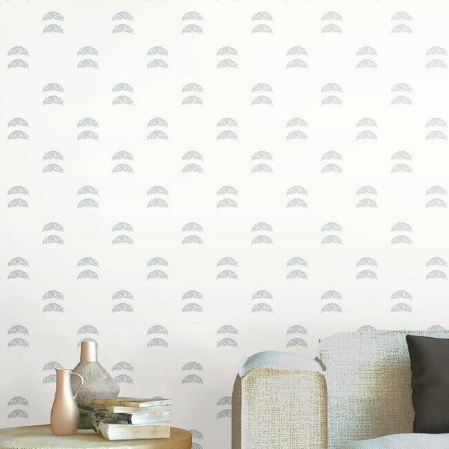 Rose Lindo Half Moon Peel & Stick Wallpaper Peel and Stick Wallpaper RoomMates   
