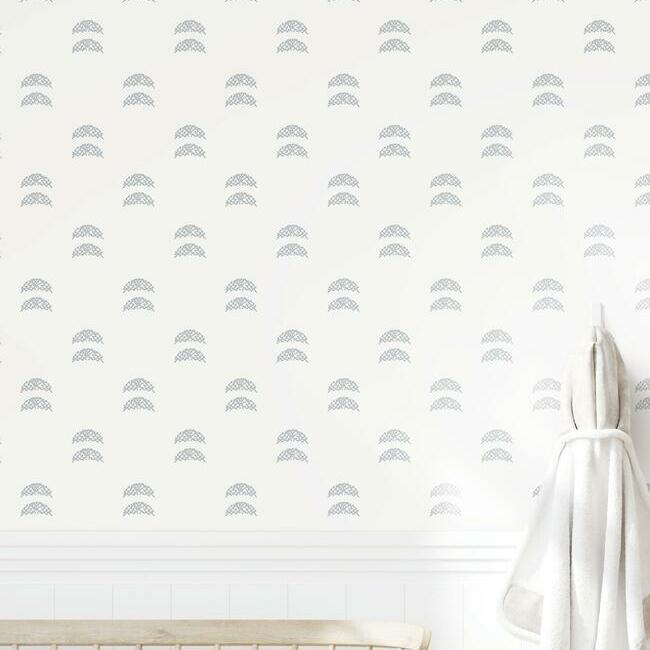 Rose Lindo Half Moon Peel & Stick Wallpaper Peel and Stick Wallpaper RoomMates   