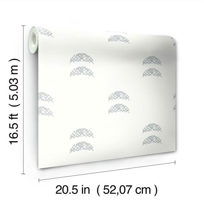 Rose Lindo Half Moon Peel & Stick Wallpaper Peel and Stick Wallpaper RoomMates   