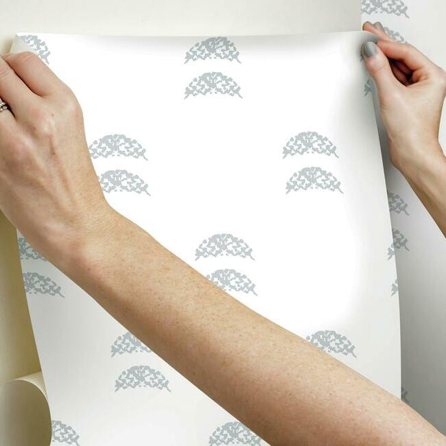 Rose Lindo Half Moon Peel & Stick Wallpaper Peel and Stick Wallpaper RoomMates   
