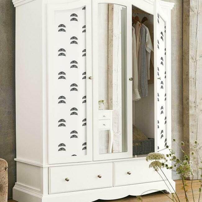 Rose Lindo Half Moon Peel & Stick Wallpaper Peel and Stick Wallpaper RoomMates   