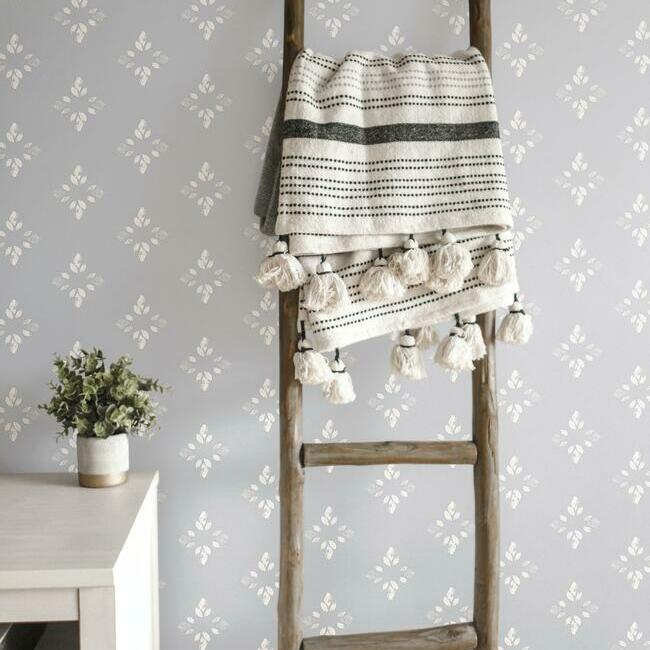 Rose Lindo Pressed Petals Peel & Stick Wallpaper Peel and Stick Wallpaper RoomMates   