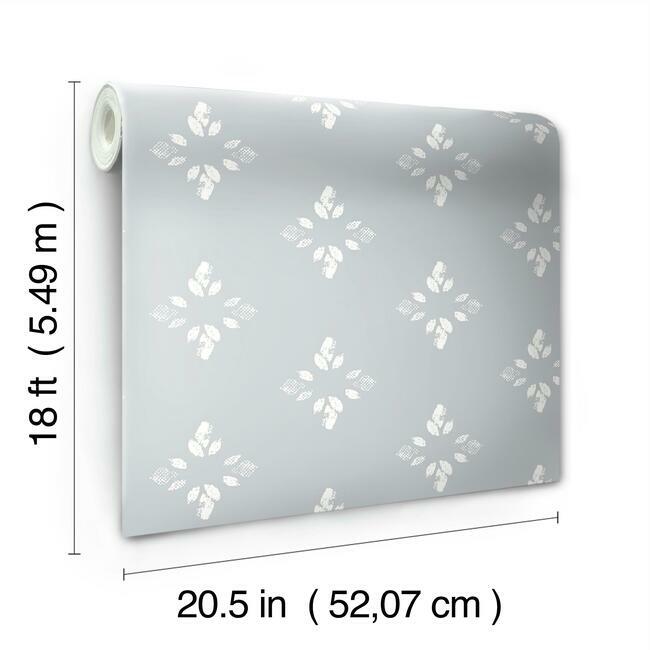 Rose Lindo Pressed Petals Peel & Stick Wallpaper Peel and Stick Wallpaper RoomMates   