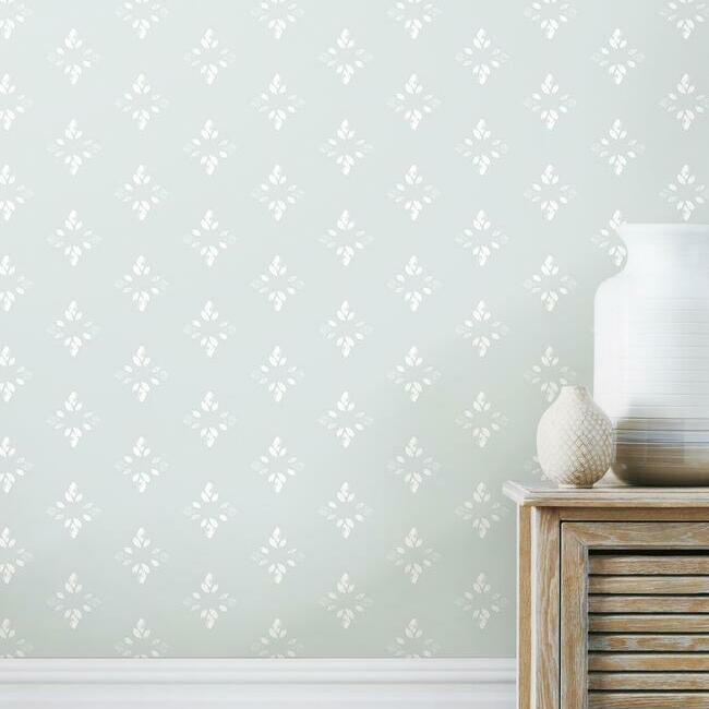 Rose Lindo Pressed Petals Peel & Stick Wallpaper Peel and Stick Wallpaper RoomMates   