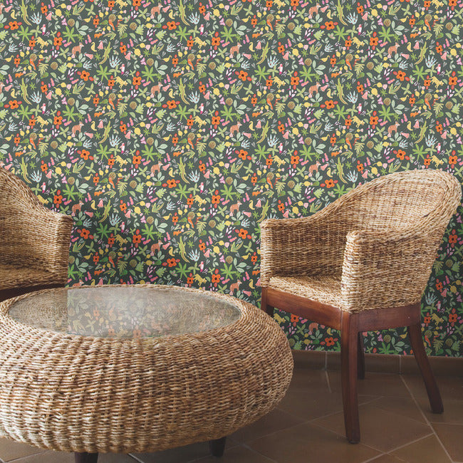 Holalola Selva Peel & Stick Wallpaper Peel and Stick Wallpaper RoomMates   