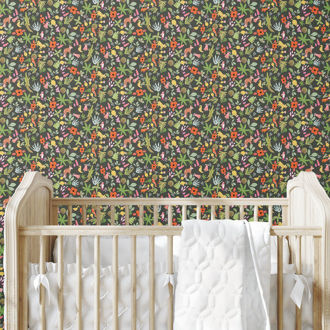 Holalola Selva Peel & Stick Wallpaper Peel and Stick Wallpaper RoomMates   