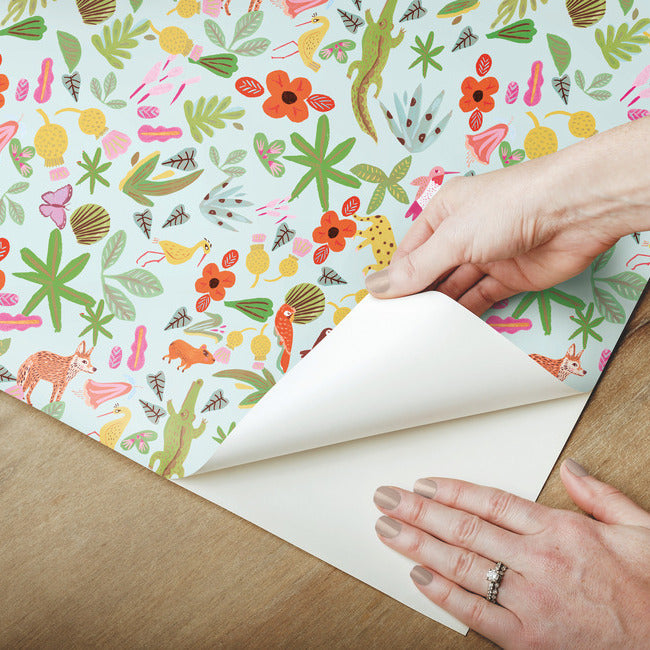 Holalola Selva Peel & Stick Wallpaper Peel and Stick Wallpaper RoomMates   