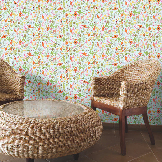 Holalola Selva Peel & Stick Wallpaper Peel and Stick Wallpaper RoomMates   