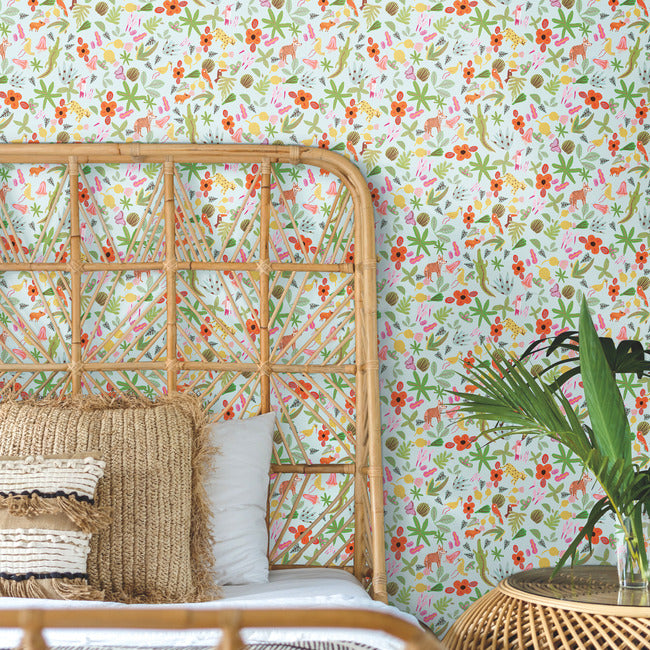 Holalola Selva Peel & Stick Wallpaper Peel and Stick Wallpaper RoomMates   